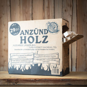 Anzündholz Box